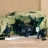 Žaislinė figūrėlė Schleich ELDRADOR CREATURES Šešėlinis drakonas juodai violetinis 70152