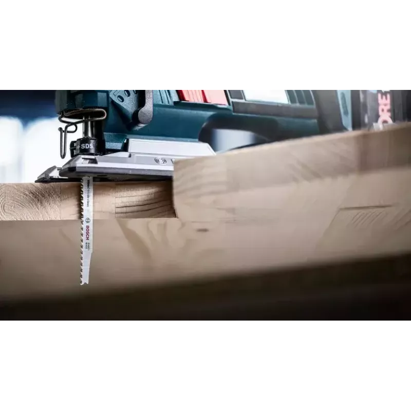 Bosch EXPERT 'WOOD 2-SIDE CLEAN' T 308 B dėlionės geležtė, didelio anglingumo plienas (HCS), 25 vnt.