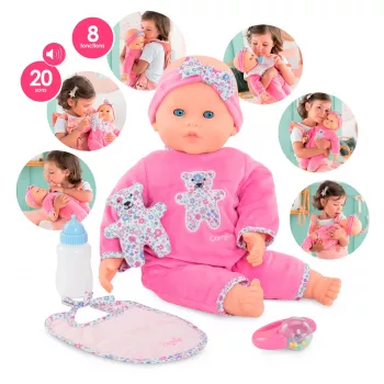 Interaktyvi lėlė Simba‑Dickie Corolle 9000150050, 42 cm, rožinė