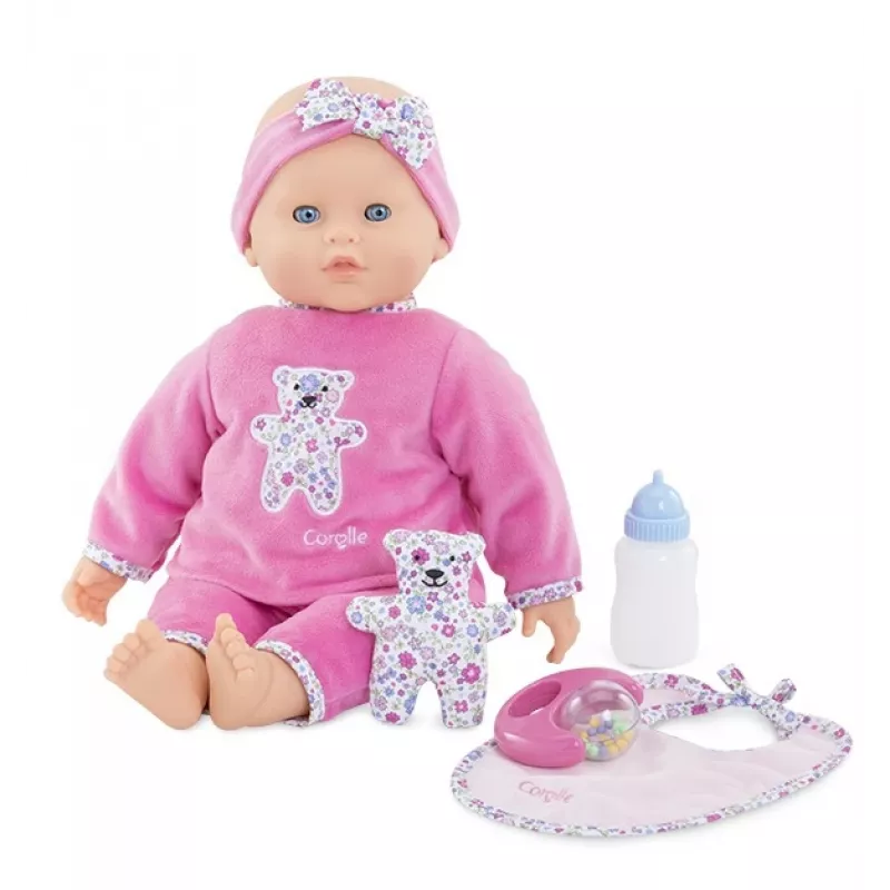 Interaktyvi lėlė Simba‑Dickie Corolle 9000150050, 42 cm, rožinė