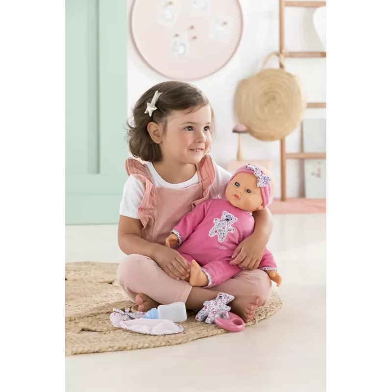 Interaktyvi lėlė Simba‑Dickie Corolle 9000150050, 42 cm, rožinė