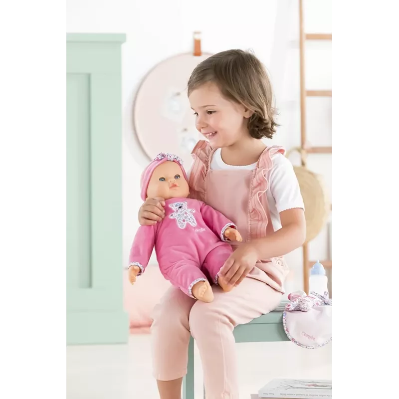 Interaktyvi lėlė Simba‑Dickie Corolle 9000150050, 42 cm, rožinė