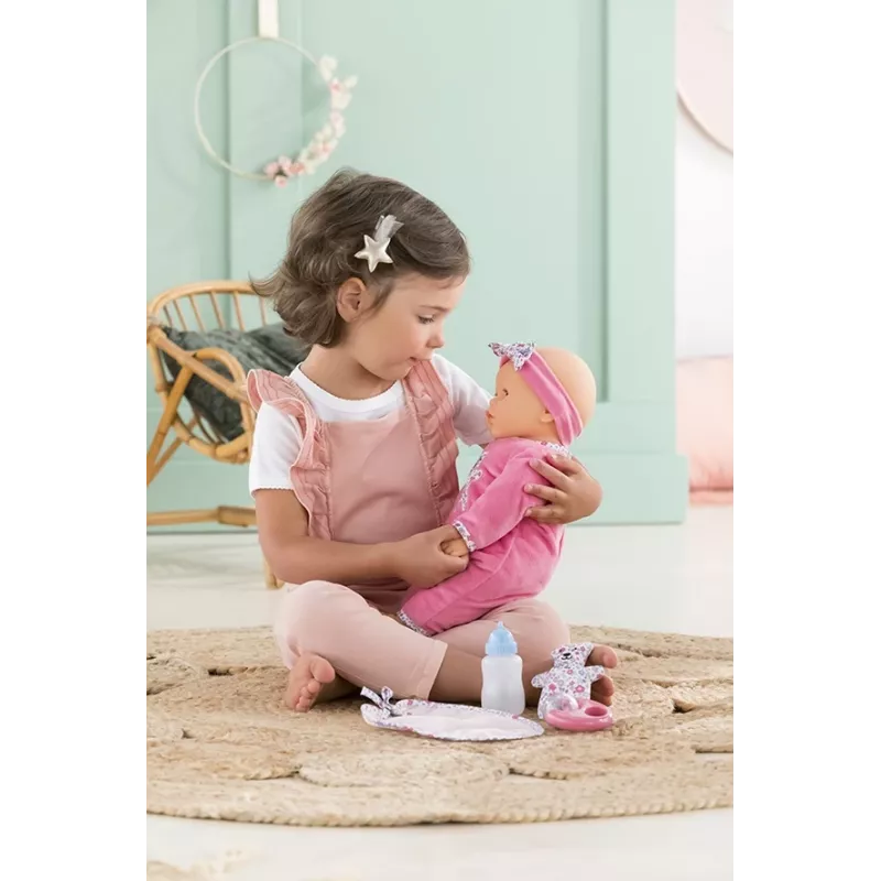 Interaktyvi lėlė Simba‑Dickie Corolle 9000150050, 42 cm, rožinė