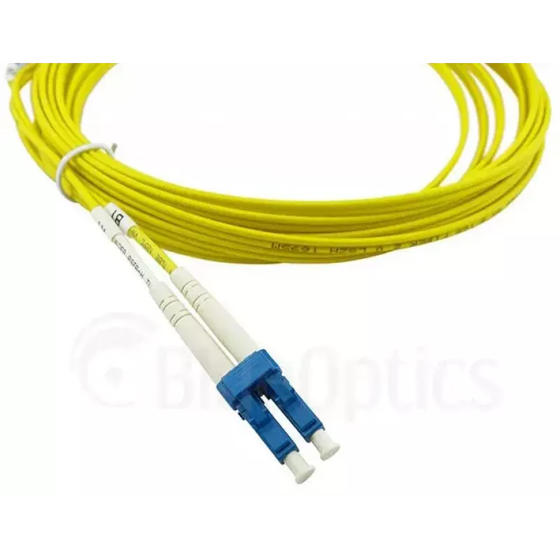 InfiniBand / šviesolaidinis kabelis BlueOptics LRCABLE50M-BO 50 m LC Geltonas