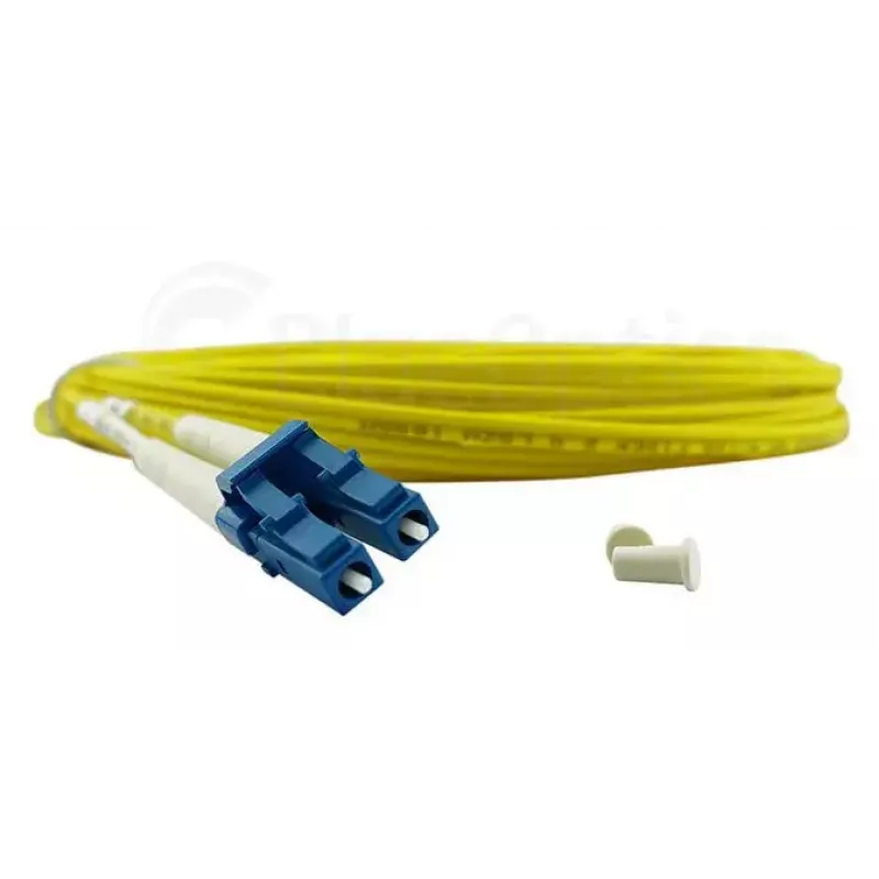 InfiniBand / šviesolaidinis kabelis BlueOptics LRCABLE50M-BO 50 m LC Geltonas