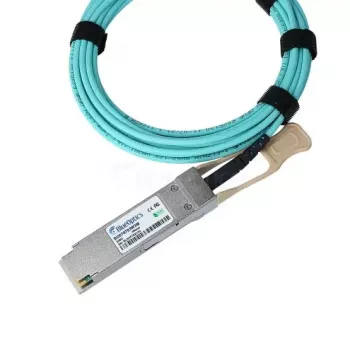 AOC BlueOptics P08228-001-BO aktyvus optinis kabelis, QSFP56–QSFP56, 3 m, cian