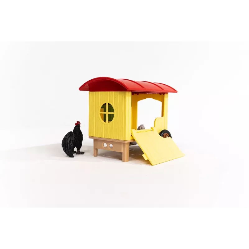 schleich FARM WORLD Mobilus vištidės komplektas