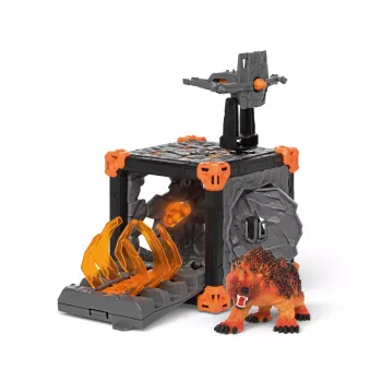 Schleich ELDRADOR CREATURES BattleCave Lava Bear – veiksmo ir nuotykių rinkinys, 7+ metų, įvairiaspalvis