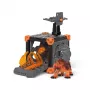 Schleich ELDRADOR CREATURES BattleCave Lava Bear – veiksmo ir nuotykių rinkinys, 7+ metų, įvairiaspalvis