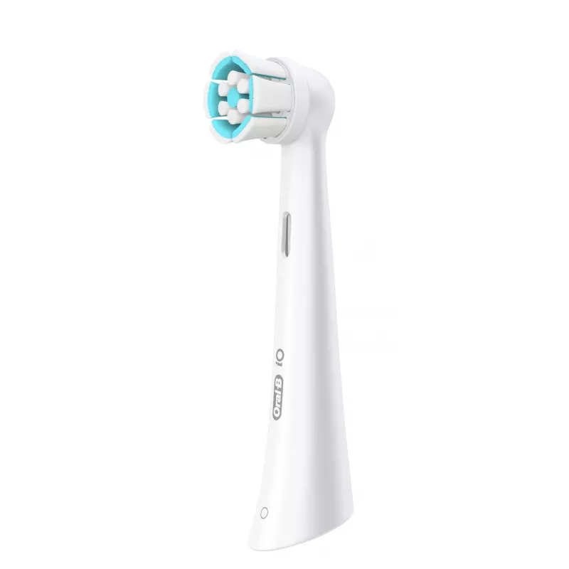 Oral-B iO švelnaus valymo šepetėlių antgaliai, 2 vnt., balti