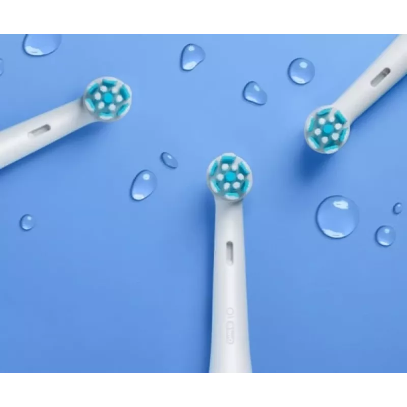 Oral-B iO švelnaus valymo šepetėlių antgaliai, 2 vnt., balti
