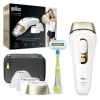 Braun Silk-expert Pro 5 PL5243 Intensyvi impulsinė šviesa (IPL) Auksinė, Balta
