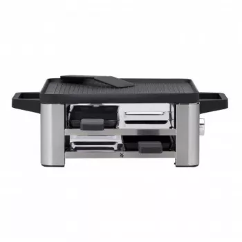 WMF 61.3024.5155 raclette grilis 4 asmenims Juodas, Nerūdijantis plienas