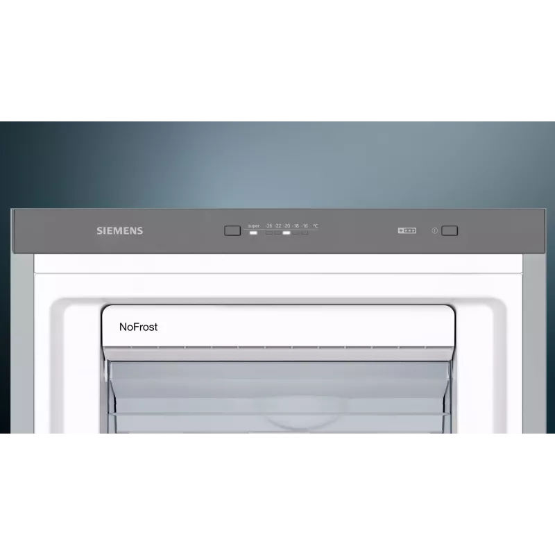 Siemens iQ300 GS36NVIEP šaldiklis stovimas 242 L nerūdijantis plienas