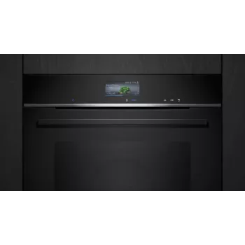 Siemens HR776G1B1 orkaitė 71 L 3600 W Juoda, Nerūdijantis plienas