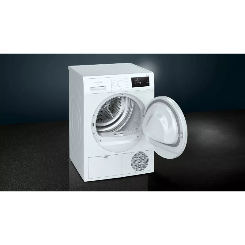Siemens iQ300 WT43H003 džiovyklė su šilumos siurbliu, laisvai pastatoma, 7 kg, balta