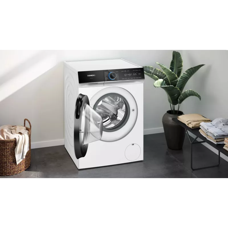 Siemens iQ700 WG44B2A40 skalbyklė, priekinis pakrovimas, 9 kg, 1257 aps./min., balta