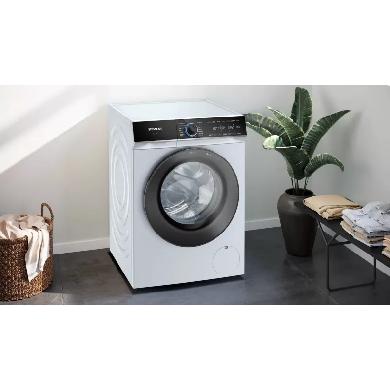 Siemens iQ700 WG44B2A40 skalbyklė, priekinis pakrovimas, 9 kg, 1257 aps./min., balta