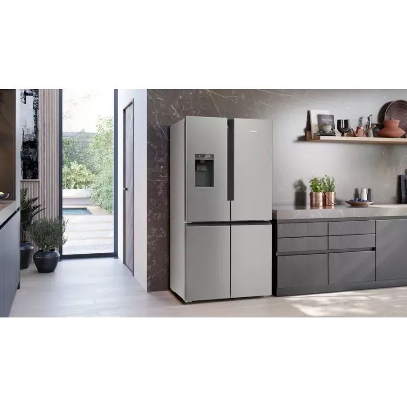 Siemens KF96DPPEA šaldytuvas šaldiklis French door laisvai pastatomas 574 L nerūdijantis plienas