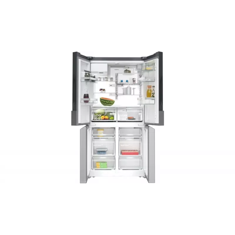 Siemens KF96DPPEA šaldytuvas šaldiklis French door laisvai pastatomas 574 L nerūdijantis plienas