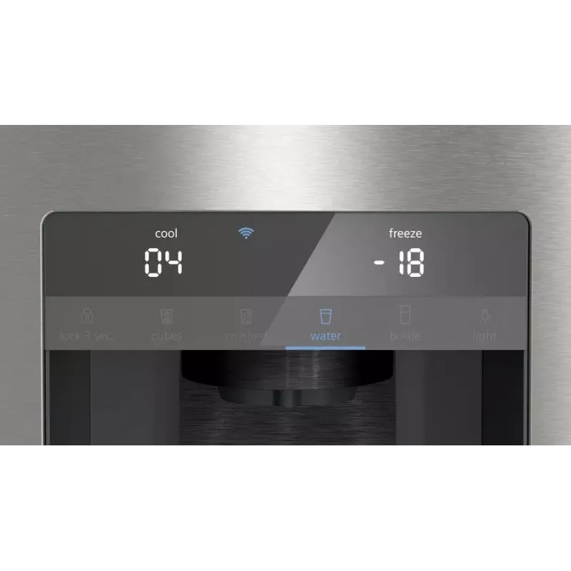 Siemens KF96DPPEA šaldytuvas šaldiklis French door laisvai pastatomas 574 L nerūdijantis plienas