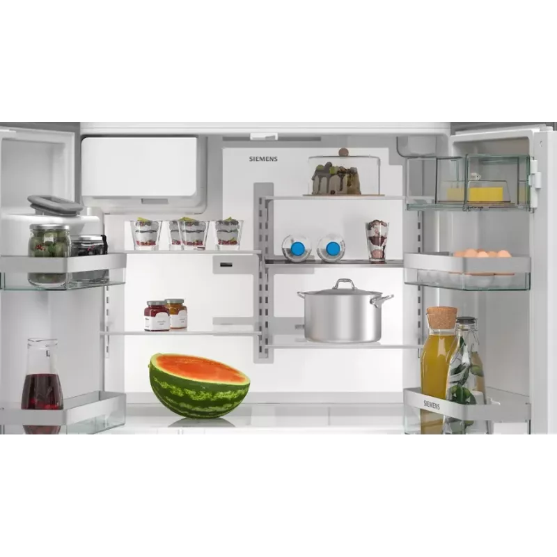 Siemens KF96DPPEA šaldytuvas šaldiklis French door laisvai pastatomas 574 L nerūdijantis plienas