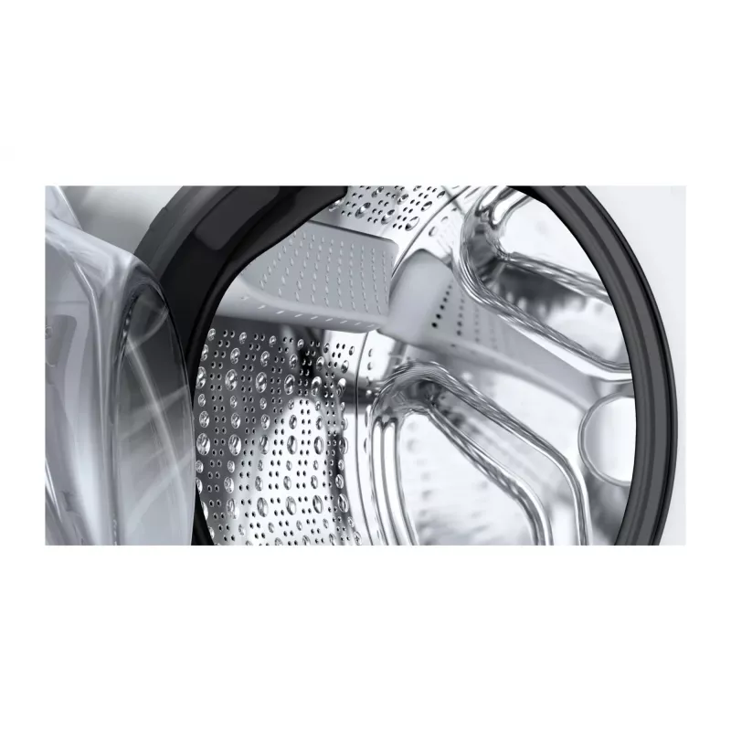 Siemens iQ500 WG44G2Z22 Skalbimo mašina, priekinis pakrovimas, 9 kg, 1351 aps./min., juoda, balta