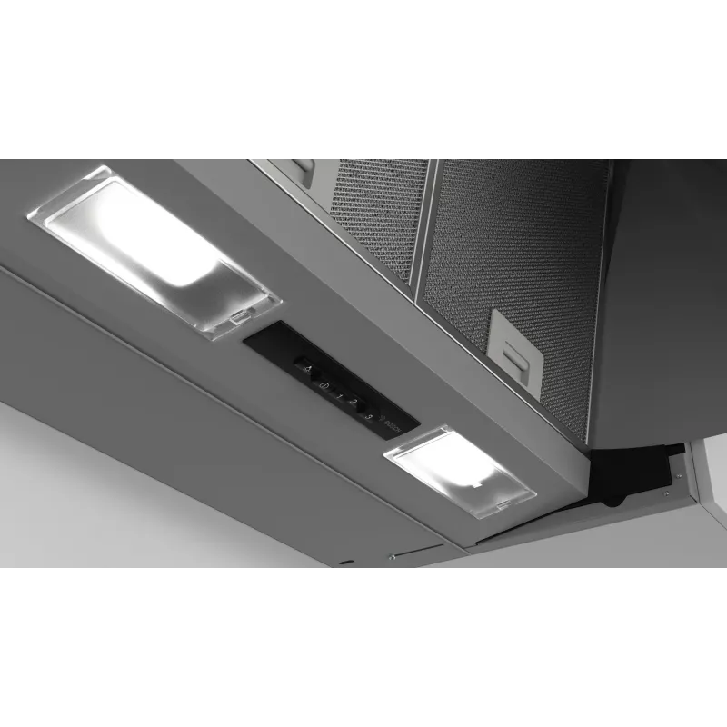Bosch Serie 2 DEM66AC00 ištraukiamasis gartraukis, pusiau įmontuojamas, nerūdijantis plienas, 625 m³/h