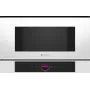 Bosch Serie 8 BFL7221W1 įmontuojama mikrobangų krosnelė Solo 21 L 900 W balta