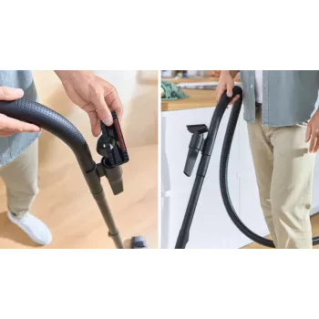 Bosch Serie 4 BGB38RD2 dulkių siurblys 4 L, 600 W, su dulkių maišeliu