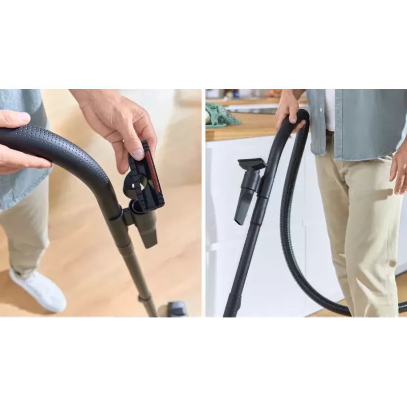 Bosch Serie 4 BGB38RD2 dulkių siurblys 4 L, 600 W, su dulkių maišeliu