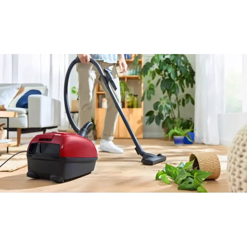 Bosch Serie 4 BGB38RD2 dulkių siurblys 4 L, 600 W, su dulkių maišeliu