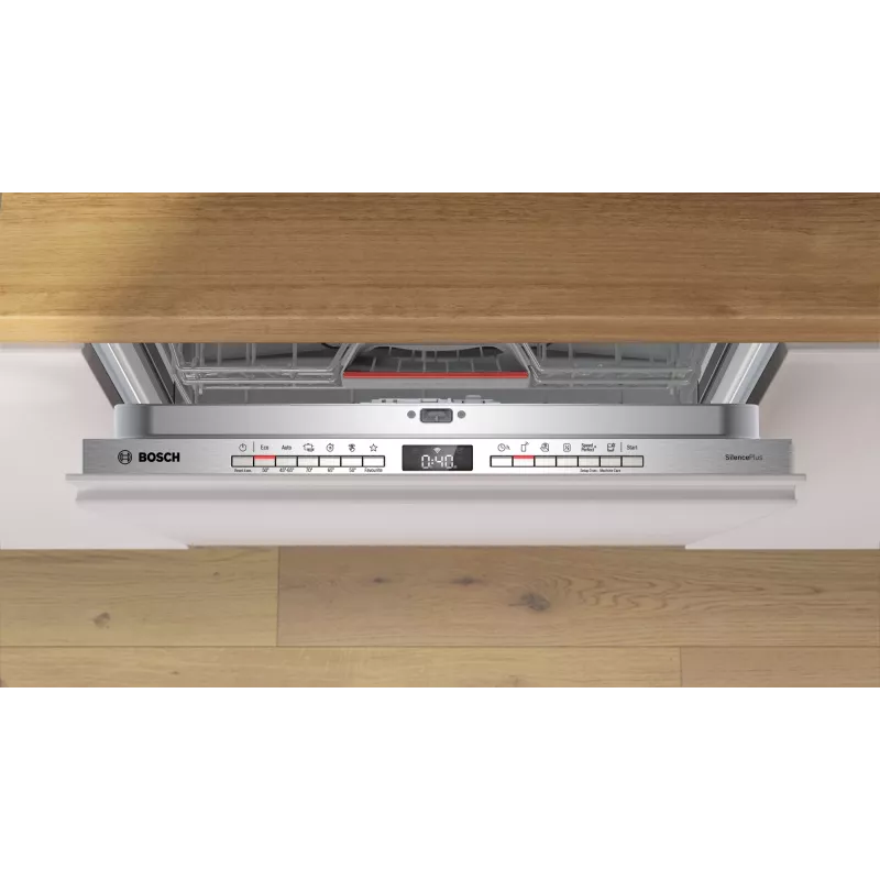 Indaplovė Bosch Serie 4 SMV4EVX08E, visiškai įmontuojama, 14 komplektų