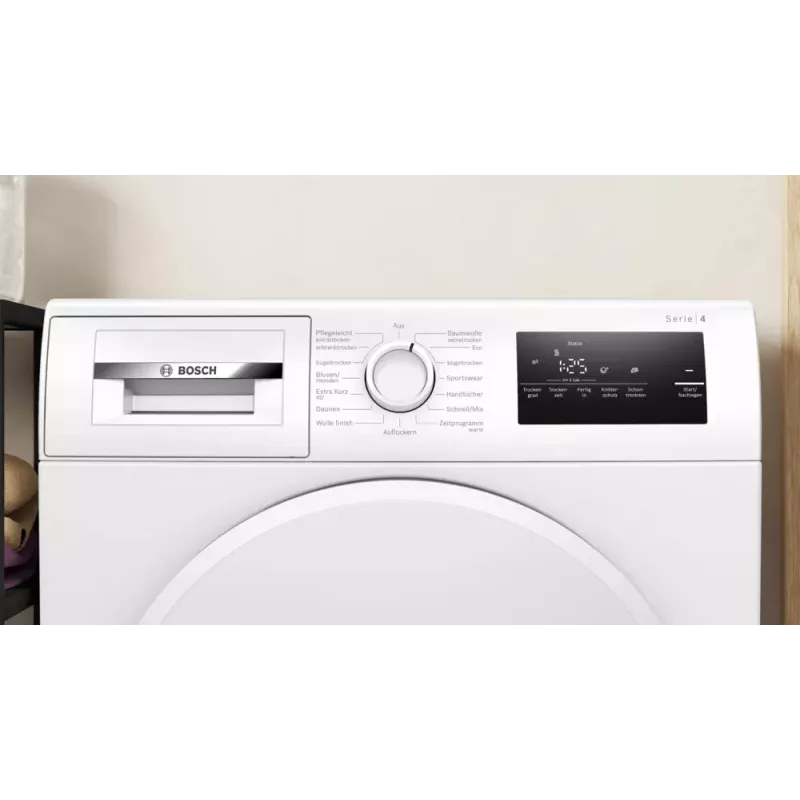 Bosch WTH83004 džiovyklė Laisvai pastatoma Priekinis pakrovimas 8 kg Balta