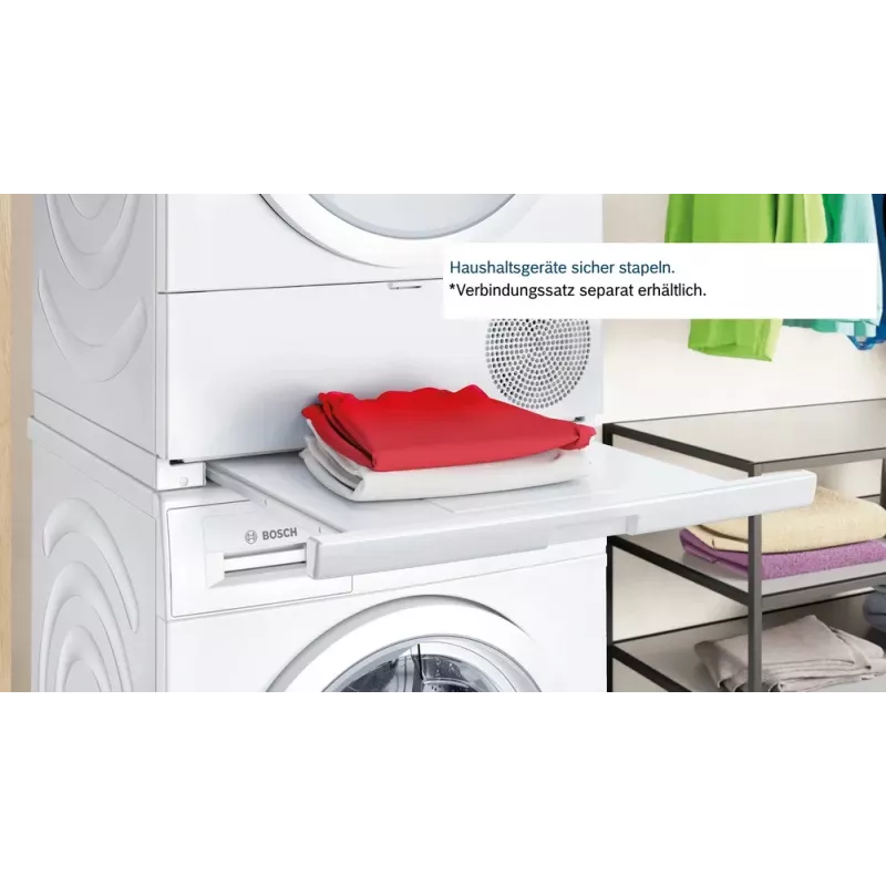 Bosch WTH83004 džiovyklė Laisvai pastatoma Priekinis pakrovimas 8 kg Balta
