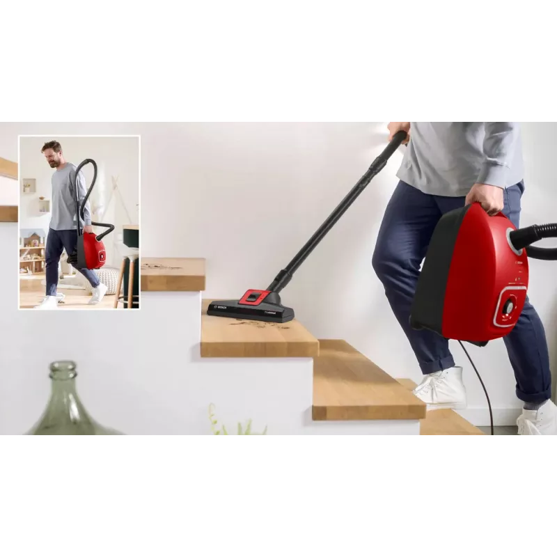 Bosch BGB41PET1 dulkių siurblys 4 L Cilindrinis sausas 700 W su maišeliu