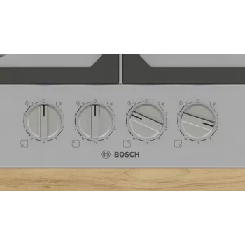 Bosch Serie 6 PCP6A5I90 dujinė kaitlentė Nerūdijantis plienas Įmontuojama 60 cm 4 zonos
