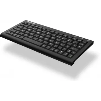 Klaviatūra KeySonic ACK-3401U (UK) laidinė USB QWERTY juoda