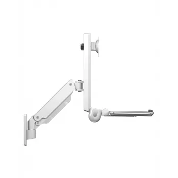 ICY BOX IB-WS700-W sieninis stovas darbo stočiai, 88,9 cm (35 inch), baltas