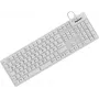 KeySonic KSK-8030 IN (DE) balta klaviatūra pramoninė USB QWERTZ vokiška