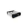 ICY BOX Carrier IB-129SSK-B HDD korpusas, aliuminis, juodas, 2.5/3.5 colio