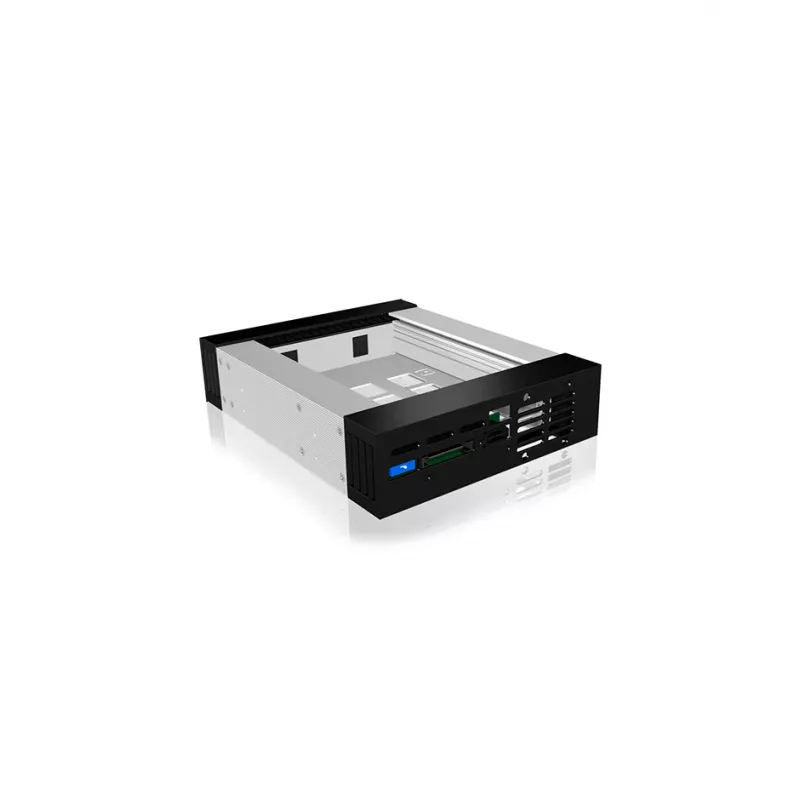 ICY BOX Carrier IB-129SSK-B HDD korpusas, aliuminis, juodas, 2.5/3.5 colio