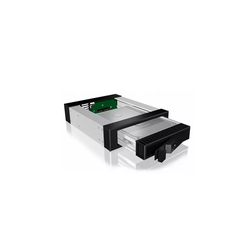 ICY BOX Carrier IB-129SSK-B HDD korpusas, aliuminis, juodas, 2.5/3.5 colio