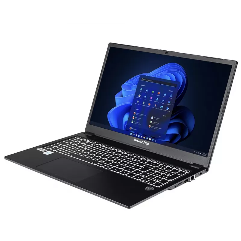 Nešiojamas kompiuteris bluechip TRAVELline L15W19 Intel® Core™ 5 120U / iki 5.00 GHz, 15,6 inch IPS matinis ekranas, 16 GB DDR5, 500 GB NVMe SSD, Windows 11 Pro