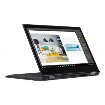 T1A Lenovo ThinkPad X1 Yoga (3rd Gen) Refurbished hibridinis (2-in-1) nešiojamasis kompiuteris 35,6 cm (14 colių) jutiklinis Full HD Intel® Core™ i7 i7-8650U 16 GB LPDDR3-SDRAM 512 GB SSD Wi-Fi 6 (802.11ax) Windows 11 Pro juodos spalvos