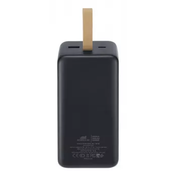 Power bank Rivacase VA1084 LiPolimerinis 40000 mAh, Quick Charge 3.0, 2× USB-C + 1× USB-A, Juodas