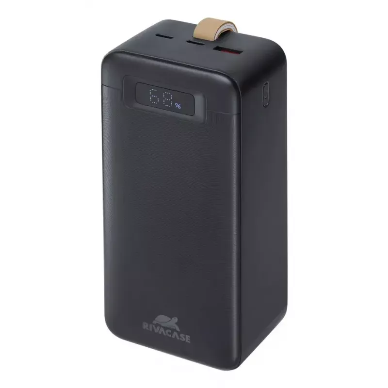 Power bank Rivacase VA1084 LiPolimerinis 40000 mAh, Quick Charge 3.0, 2× USB-C + 1× USB-A, Juodas