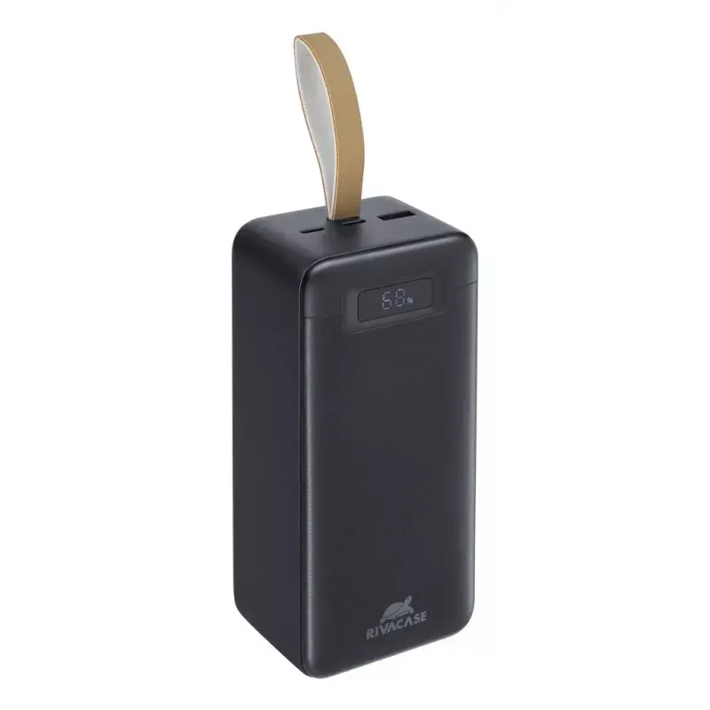 Power bank Rivacase VA1084 LiPolimerinis 40000 mAh, Quick Charge 3.0, 2× USB-C + 1× USB-A, Juodas