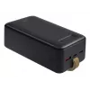 Power bank Rivacase VA1084 LiPolimerinis 40000 mAh, Quick Charge 3.0, 2× USB-C + 1× USB-A, Juodas