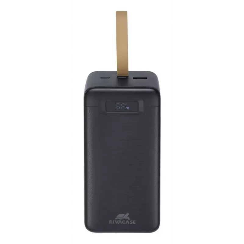Power bank Rivacase VA1084 LiPolimerinis 40000 mAh, Quick Charge 3.0, 2× USB-C + 1× USB-A, Juodas
